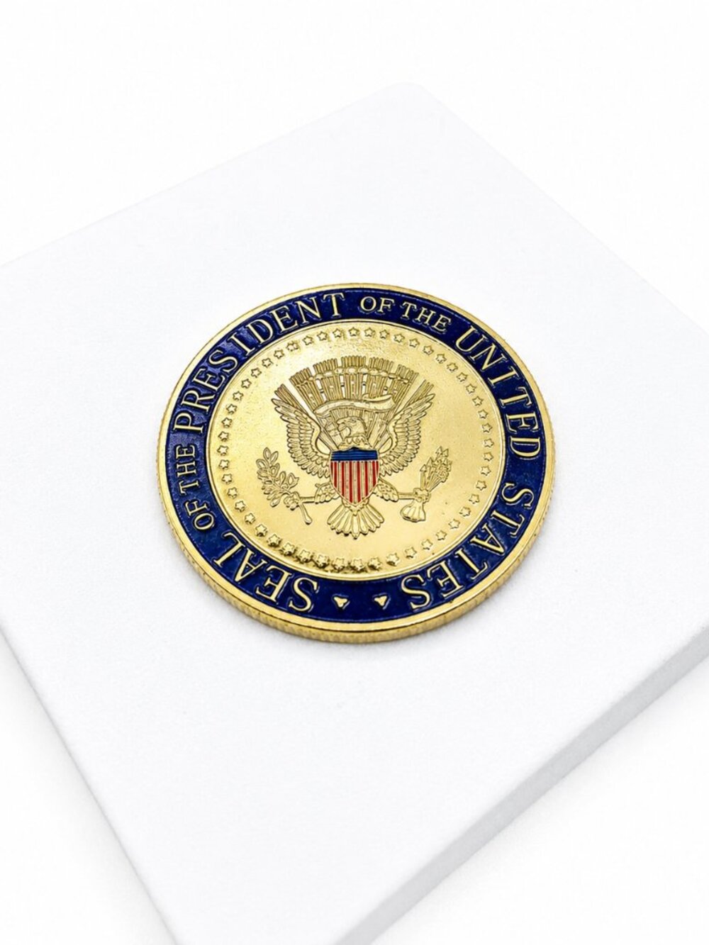 Joe Biden 46th President of the United States Gold and Blue Commemorative Coin